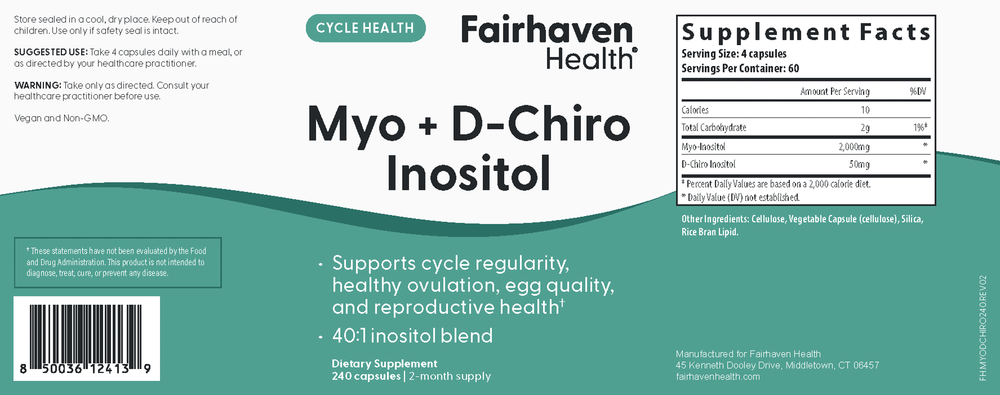 Myo + D-Chiro Inositol 40:1