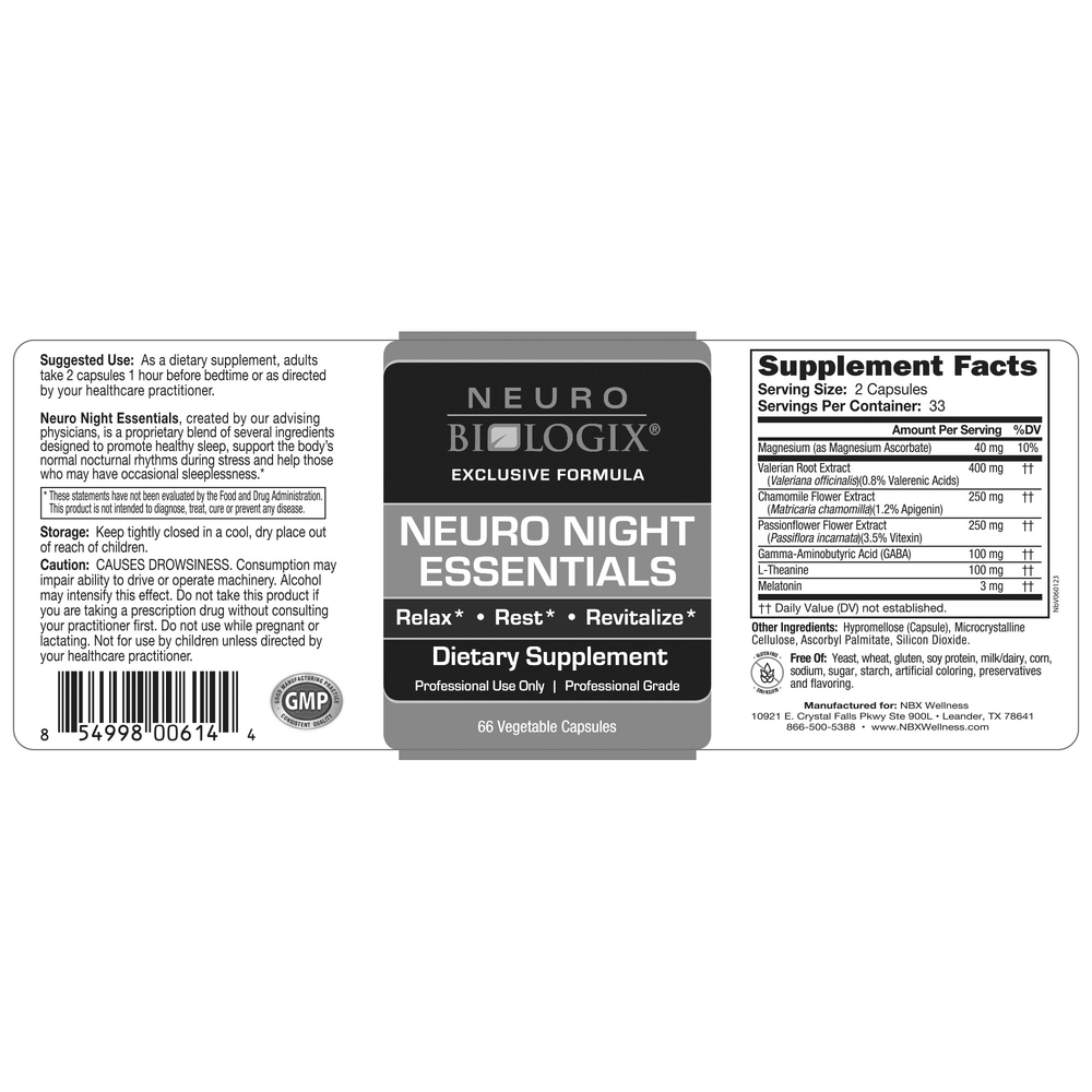 Neuro Night Essentials