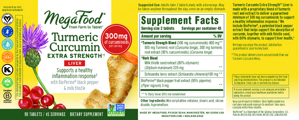 Turmeric Curcumin Extra Strength† - Liver