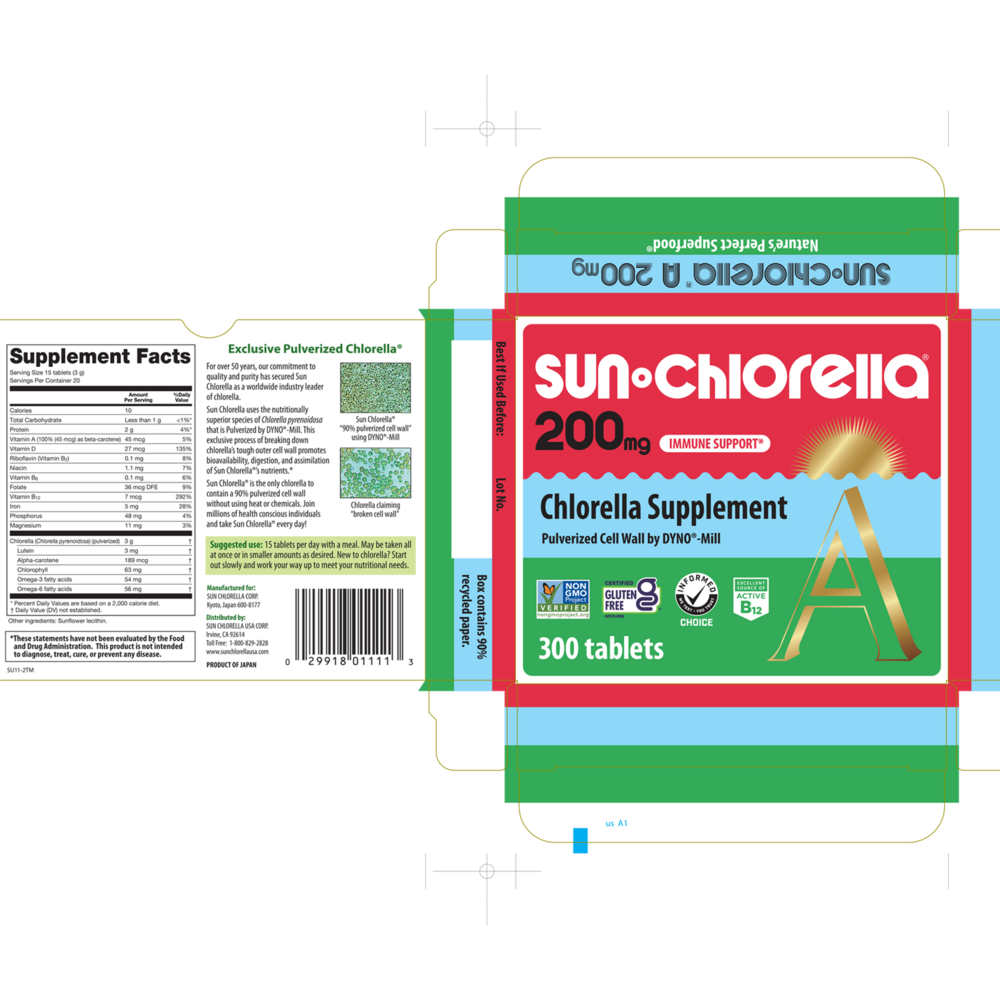 Sun Chlorella 200mg