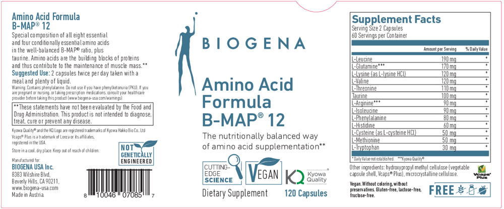 Amino Acid Formula B-MAP® 12