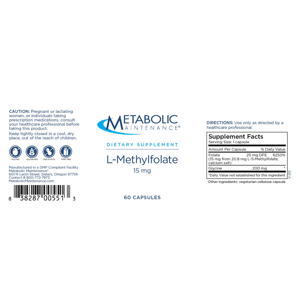 L-Methylfolate 15mg