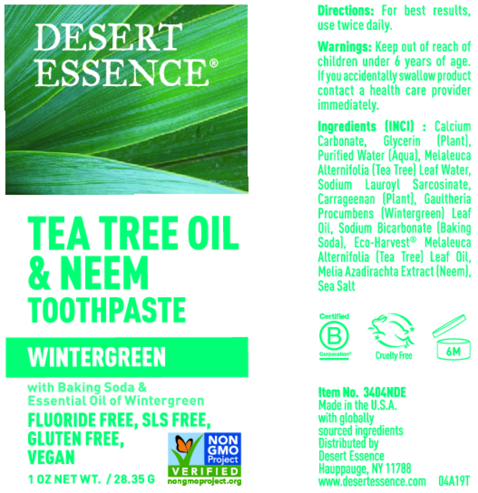 Tea Tree Oil & Neem Tooth Winter