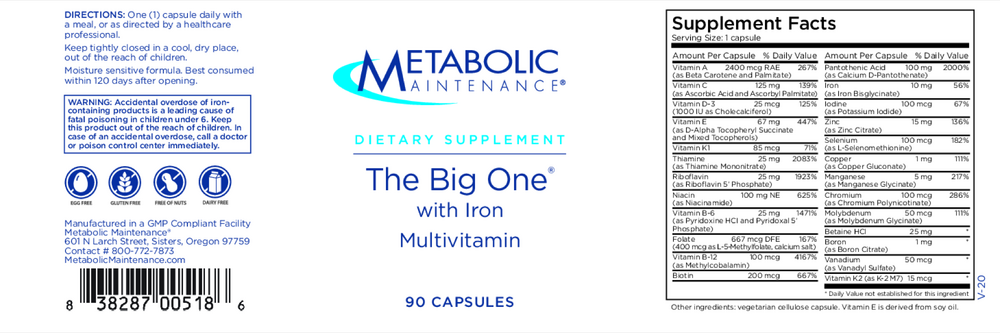 The Big One w/ Iron