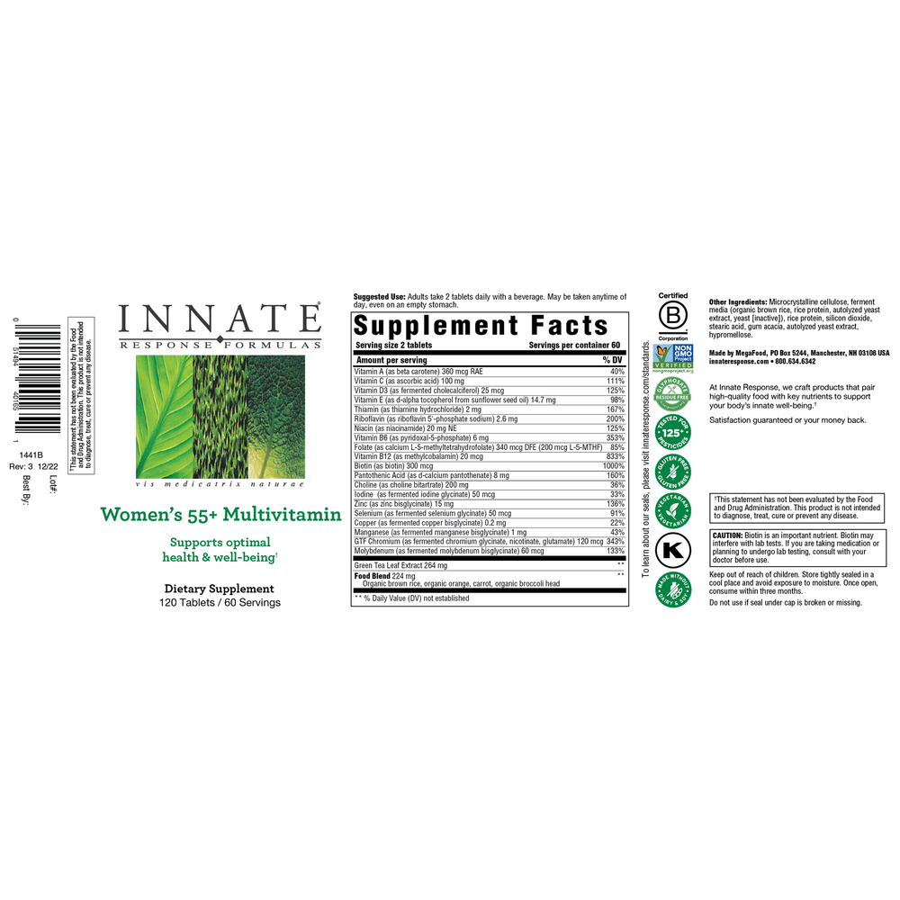 Women's 55+ Multivitamin