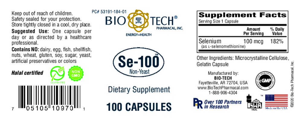 Se-100 (Seleno-Methionine)