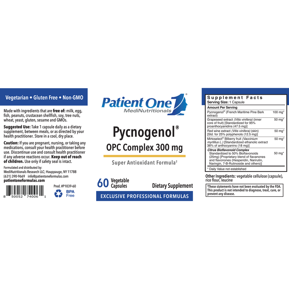 Pycnogenol OPC Complex 300mg