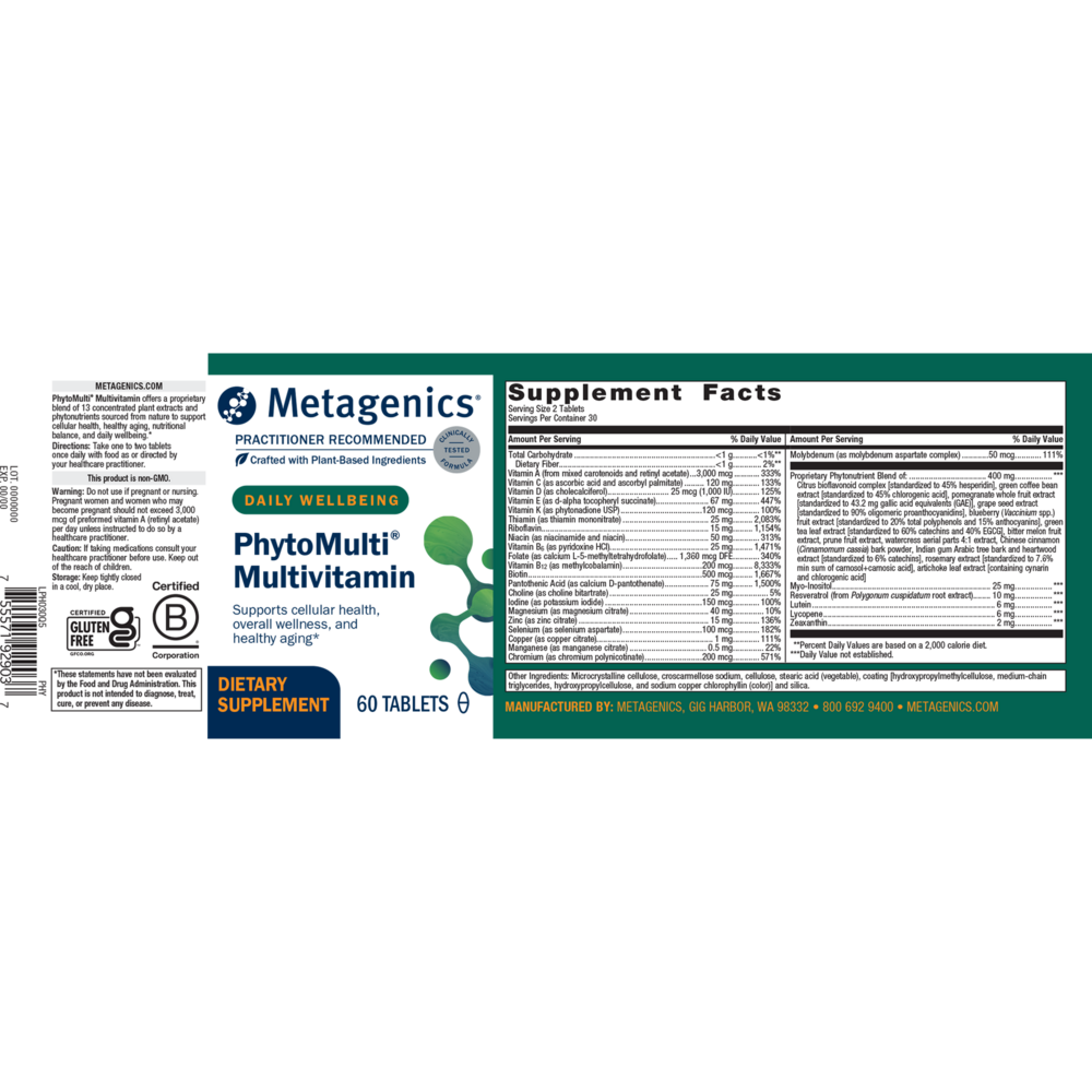 PhytoMulti® Multivitamin