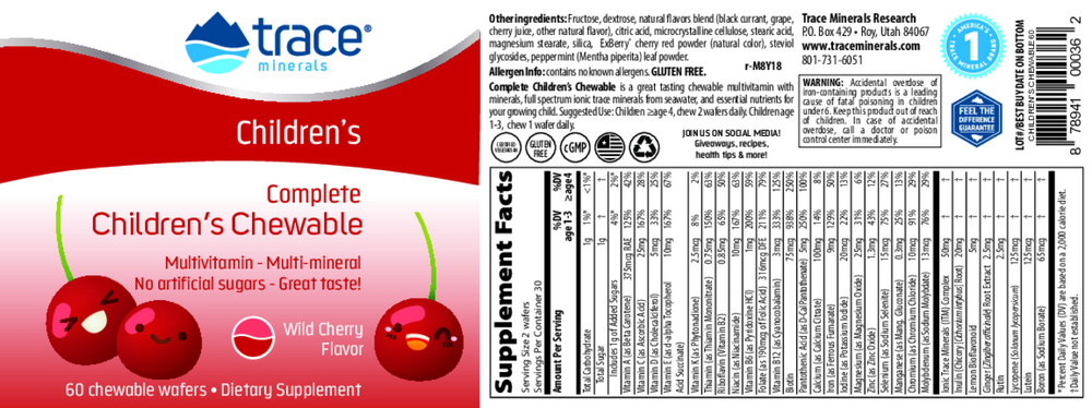 Complete Childrens Chewable