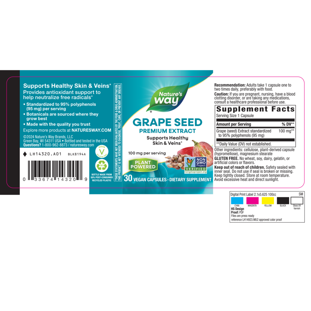 Grape Seed Standardized