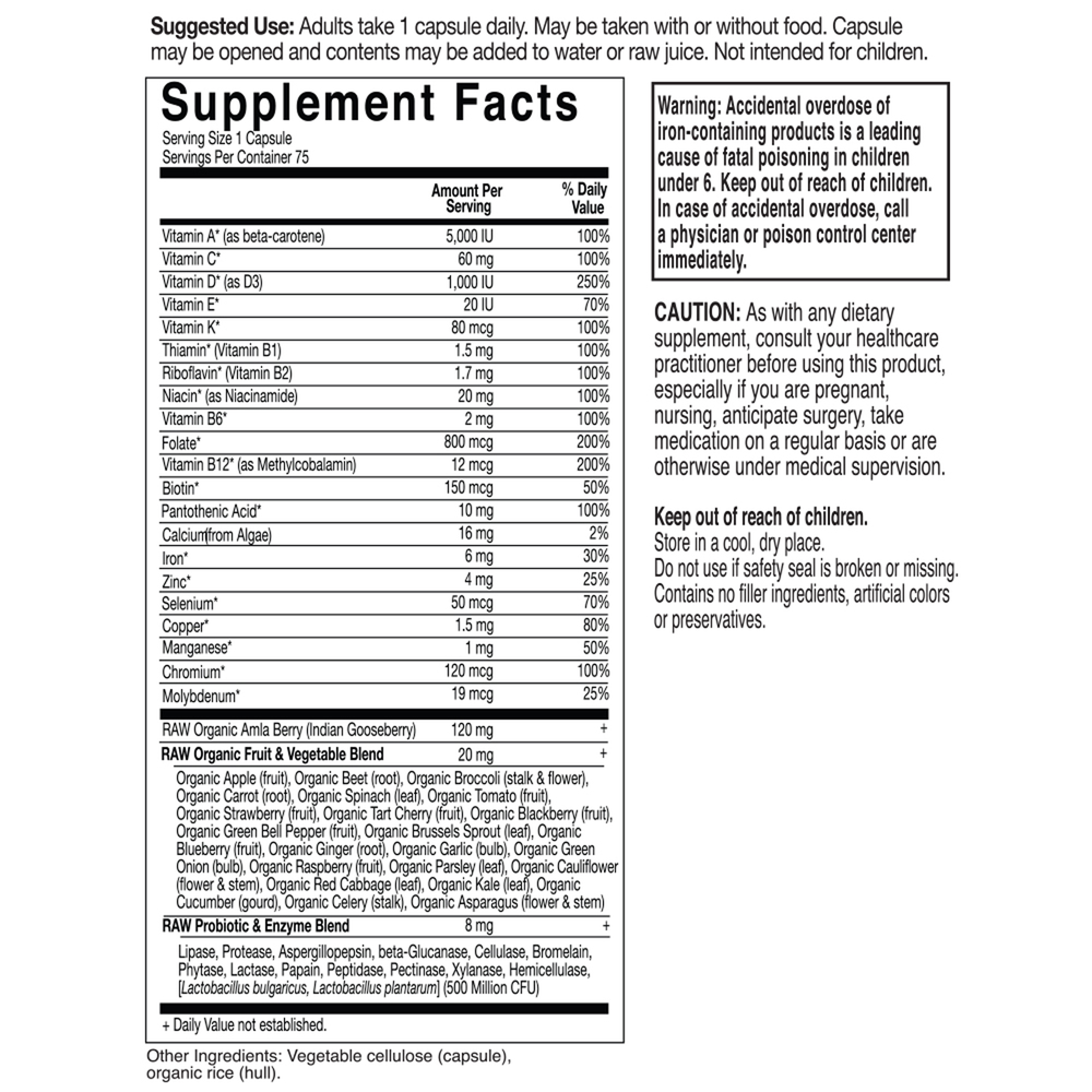 Vitamin Code RAW One for Women