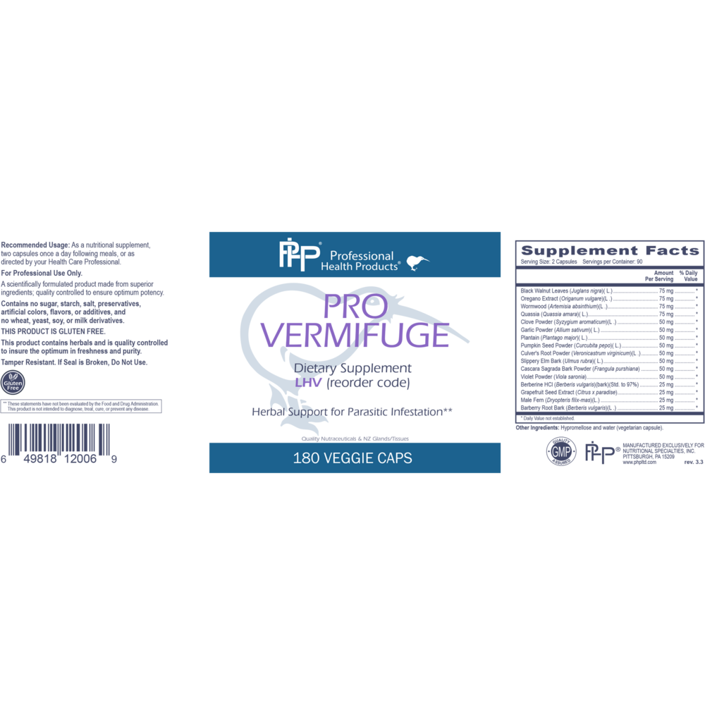 Pro Herb Vermifuge