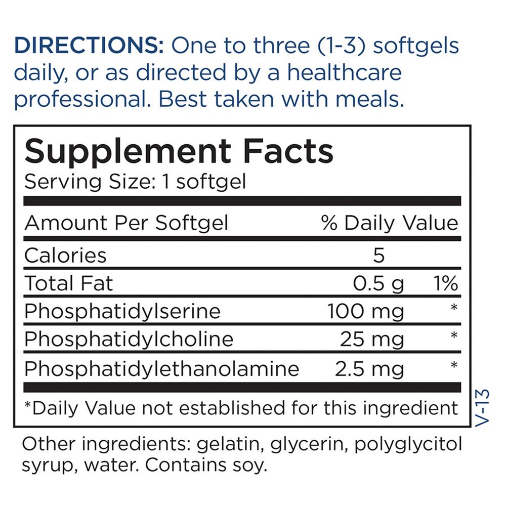 PS-100 [Phosphatidylserine] 100mg