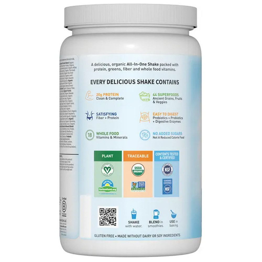 RAW Organic Meal - Vanilla