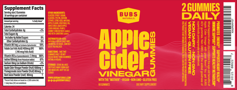 Apple Cider Vinegar Gummies