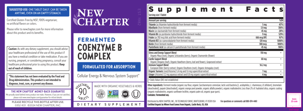 Coenzyme B Food Complex