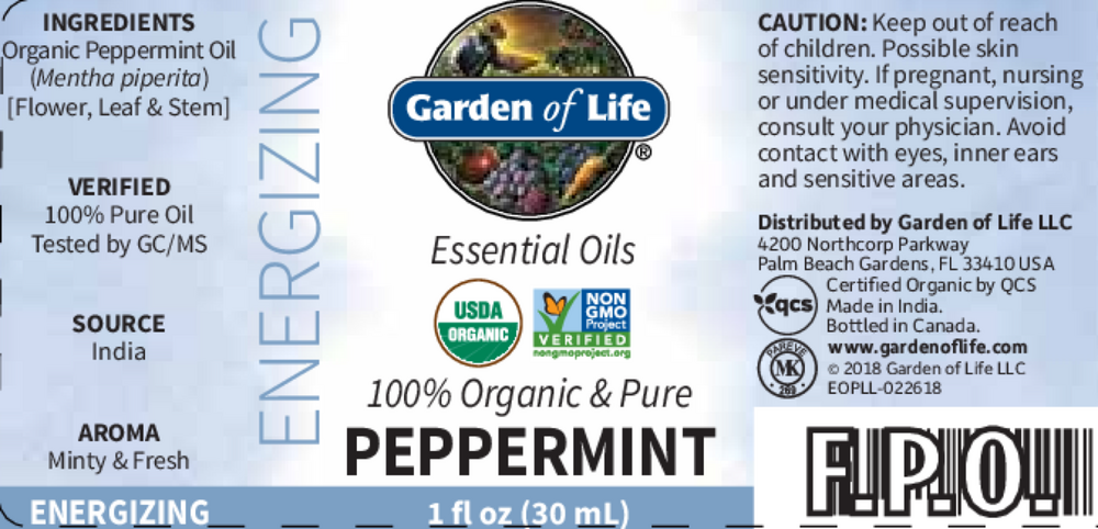 Peppermint Essential Oil Organic