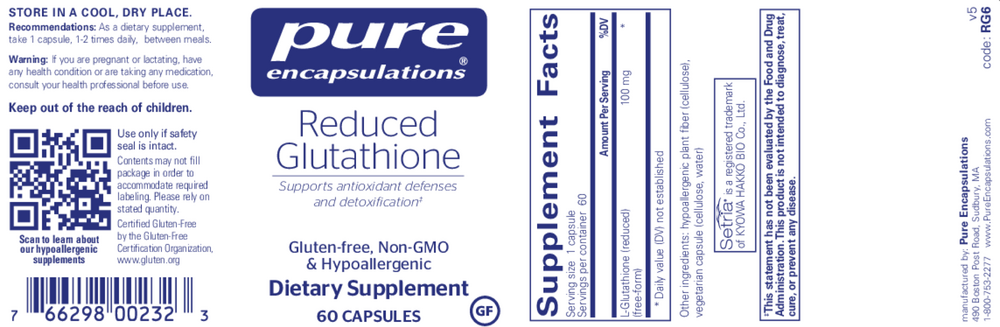 Reduced Glutathione