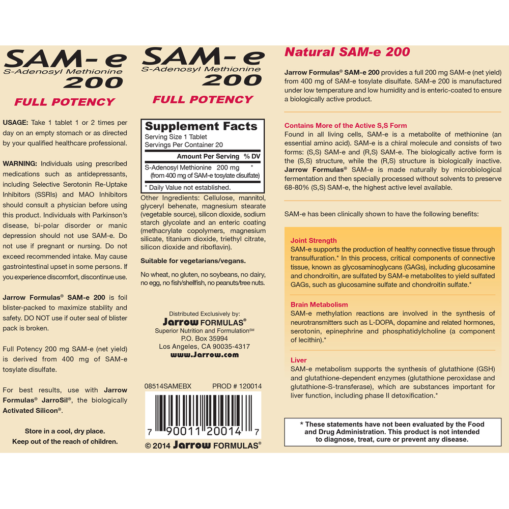 Sam-e 200 200mg