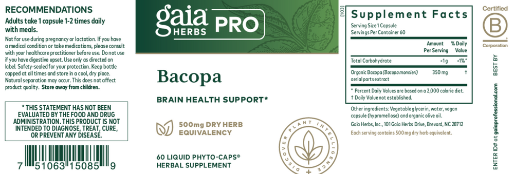 Bacopa (formerly Bacopa Monnieri)
