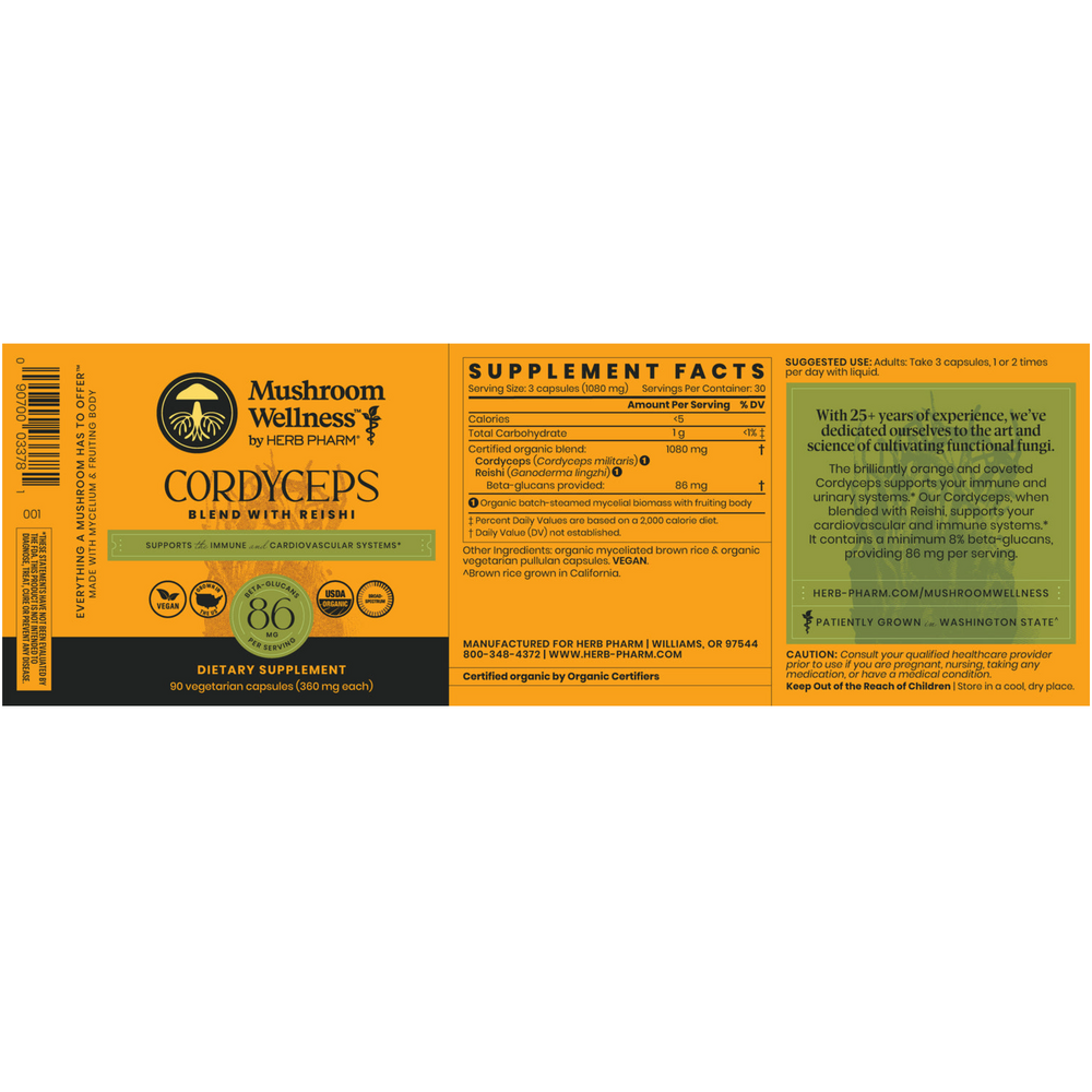 Cordyceps Blend with Reishi