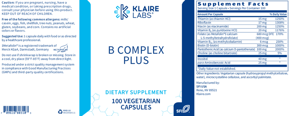 B-Complex Plus