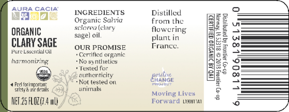 Clary Sage Organic Essential Oil