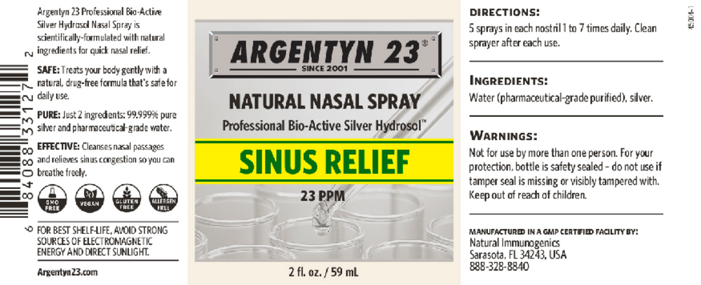 Silver Argentyn 23 Pro Nasal Spray