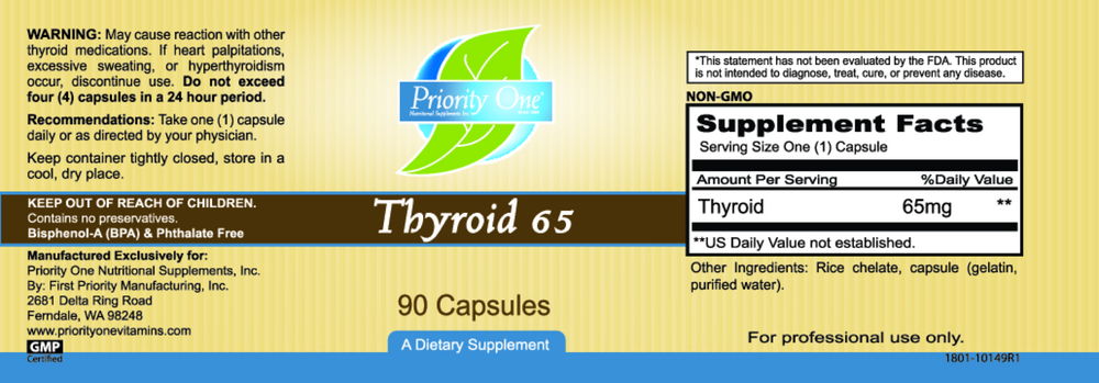 Thyroid 65mg