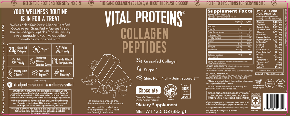 Collagen Peptides Chocolate