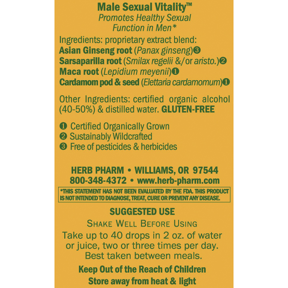 Male Sexual Vitality