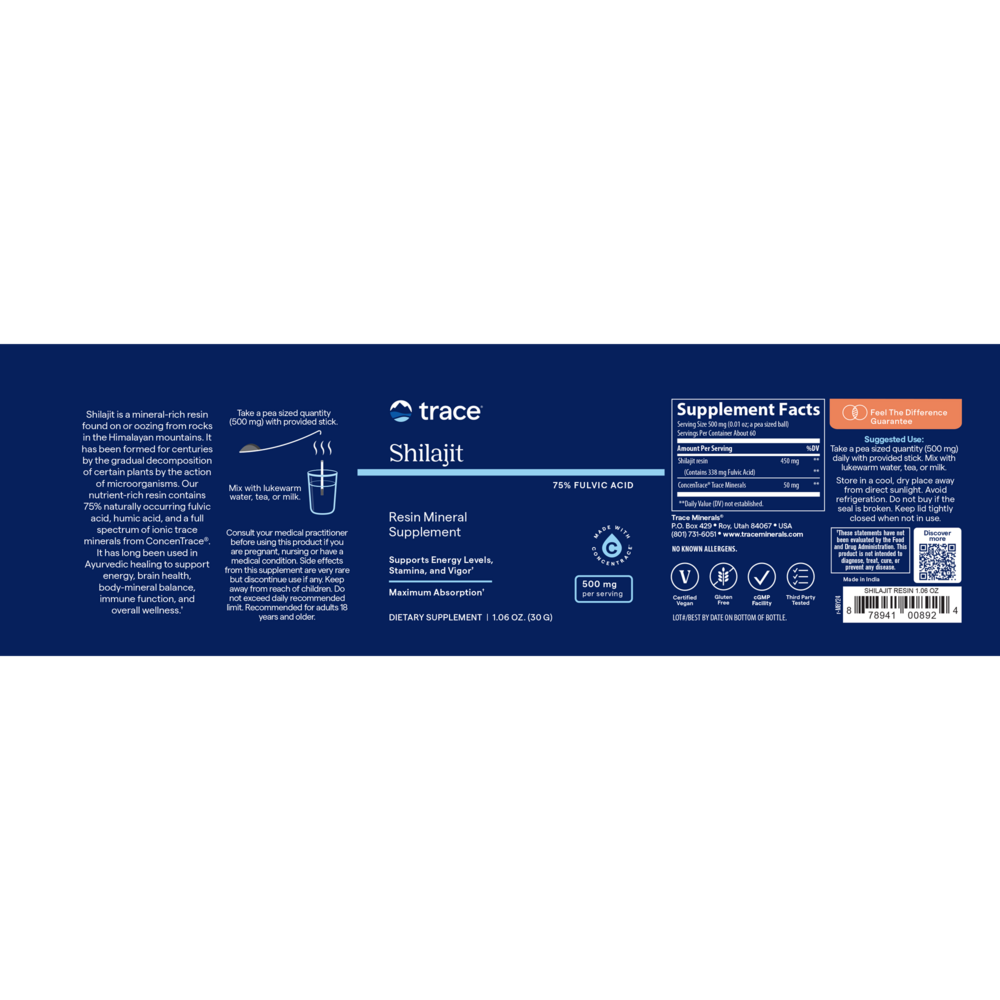 Shilajit Resin