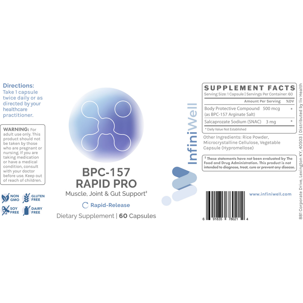 BPC-157 Rapid Pro - 500mcg