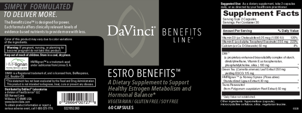 Estro Benefits