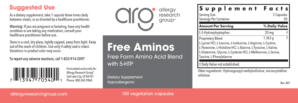 Free Aminos 750mg