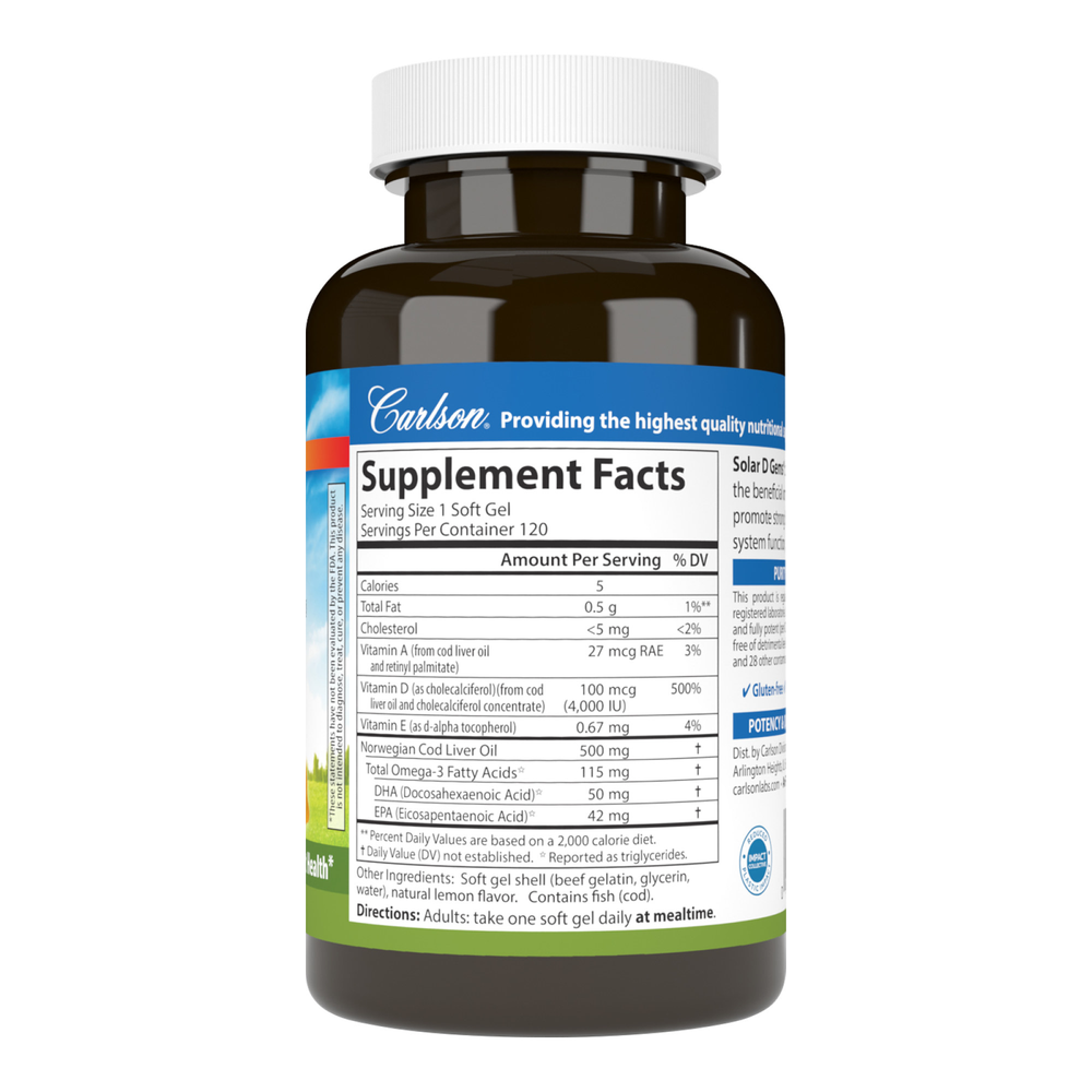 Solar D Gems® 4,000IU