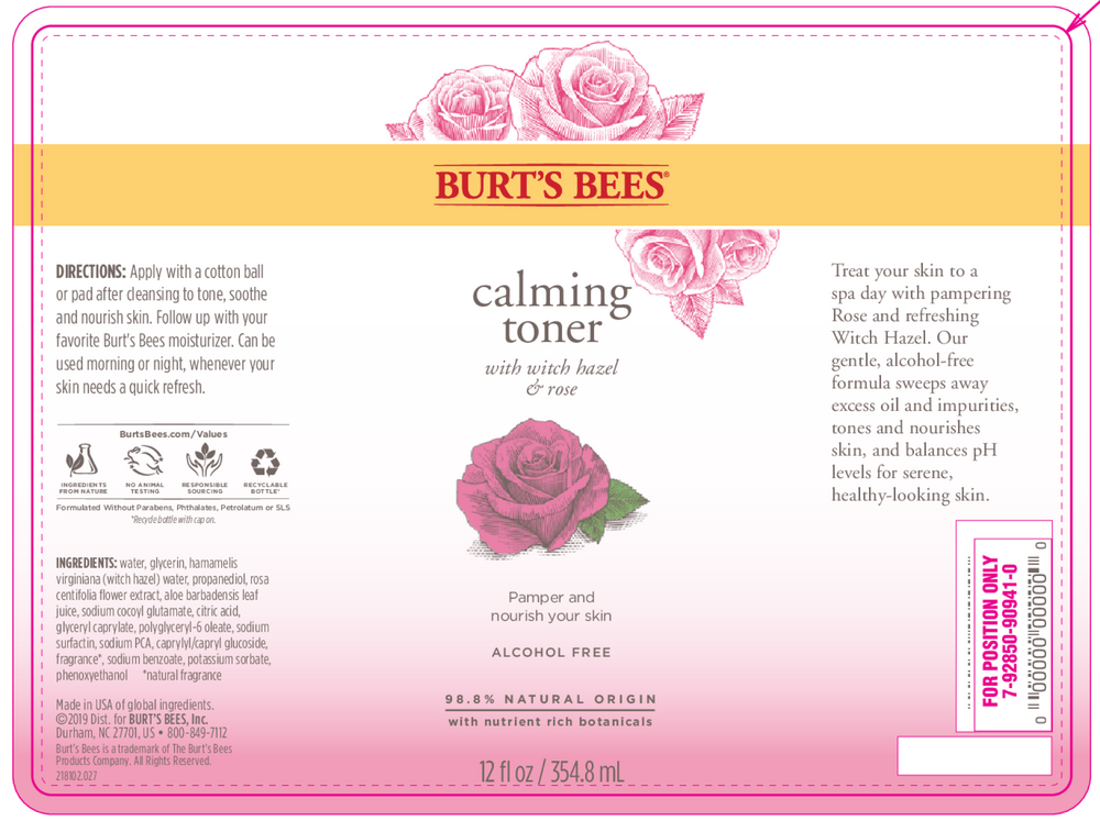 Toner Calm Witch Hazel & Rose