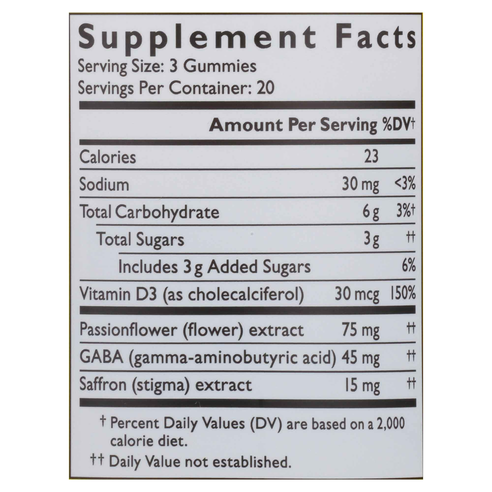 Rescue Plus® Mood & Stress Support Gummy, Orange