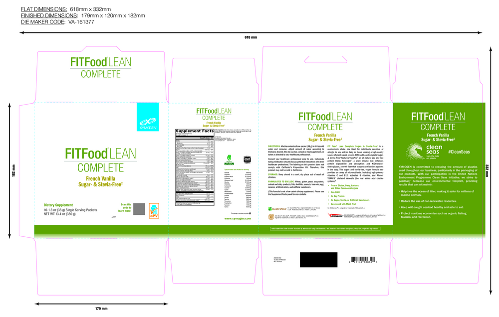 FIT Food Lean Complete - French Vanilla (California Only)