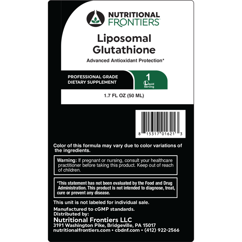 Liposomal Glutathione