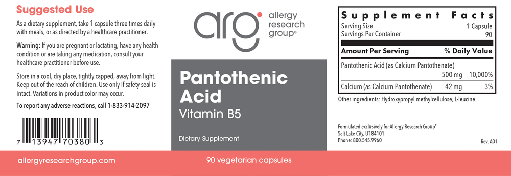 Pantothenic Acid