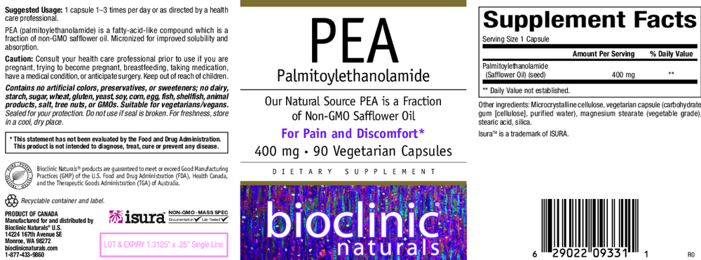 PEA (Palmitoylethanolamide)