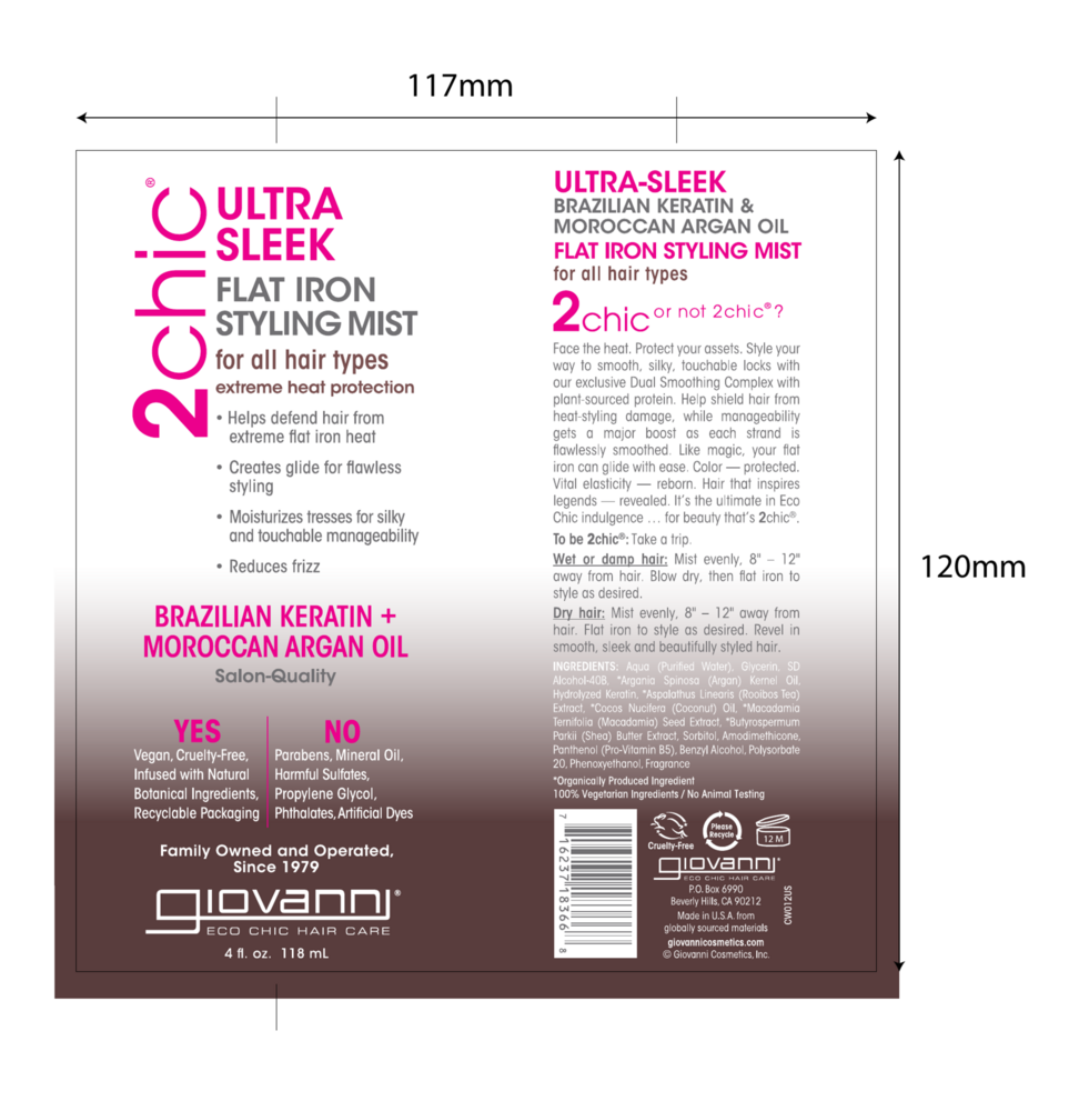 2chic® Ultra-Sleek Flat Iron Mist