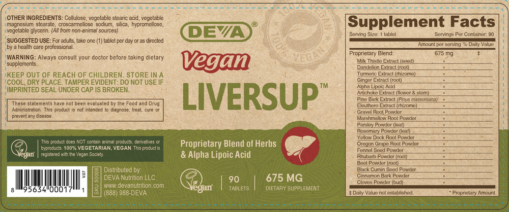 Vegan Liver Supplement
