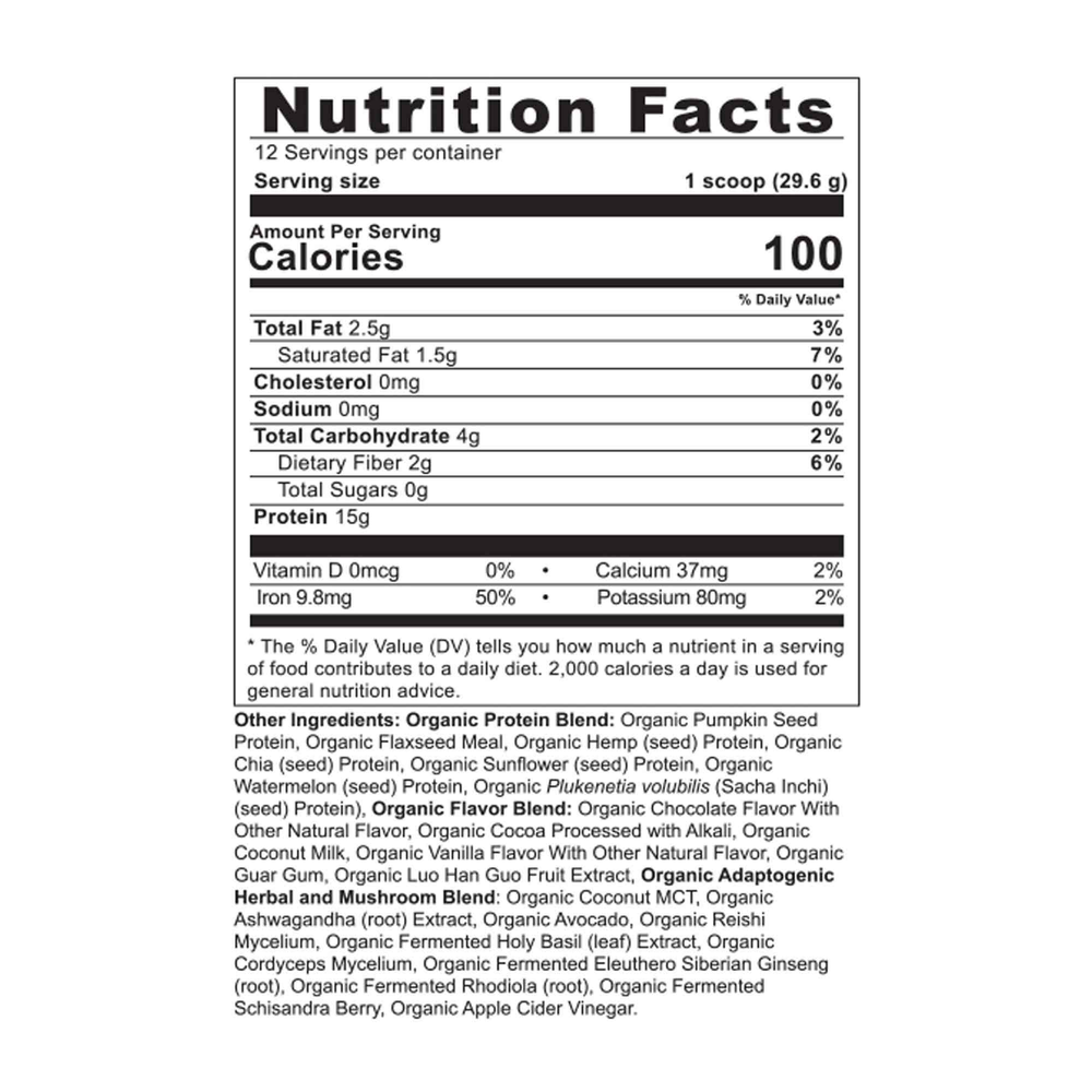 Plant Protein+ Chocolate