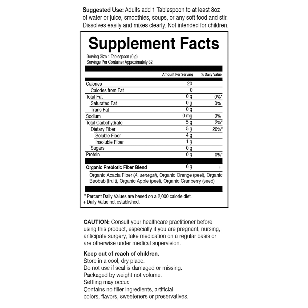Dr. Formulated ORGANIC FIBER (Unflavored)
