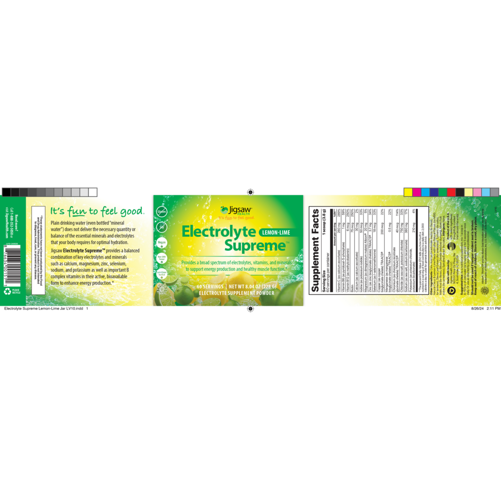 Electrolyte Supreme - Lemon Lime