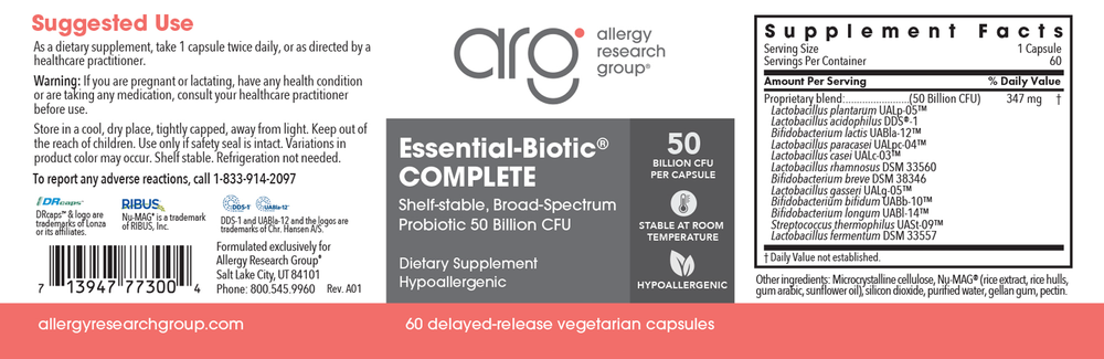 Essential-Biotic Complete