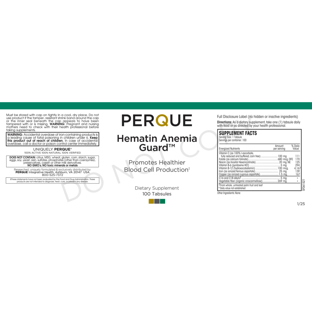 Hematin Anemia Guard