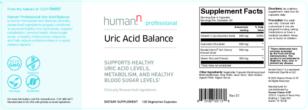 Uric Acid Balance